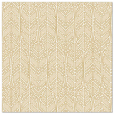 50 Servietten ROYAL Collection 1/4-Falz 40 cm x 40 cm sand Leaves