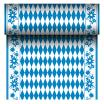 Tischläufer, stoffähnlich, Airlaid 24 m x 40 cm Bayrisch Blau