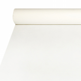 Tischdecke, stoffähnlich, Airlaid 20 m x 1,2 m weiss