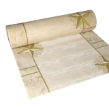 Tischläufer, Tissue ROYAL Collection 24 m x 40 cm champagner Rising Star