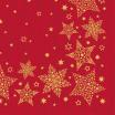 50 Servietten, 3-lagig 1/4-Falz 40 cm x 40 cm Christmas Shine