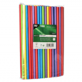 100 Shake-Halme, Papier Ø 8 mm · 25 cm farbig sortiert