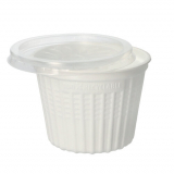 25 Suppenbecher, PP To Go 500 ml Ø 11,5 cm · 8,5 cm weiss