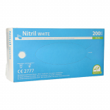 200 Medi-Inn® Handschuhe, Nitril puderfrei White weiss Größe L