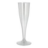 500 Stiel-Gläser für Sekt, PS 0,1 l Ø 5 cm · 17,5 cm glasklar