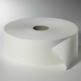 6 Rollen Toilettenpapier, 2-lagiges Tissue Ø 26,5 cm · 420 m x 10 cm weiss Maxi Rollen Großrolle