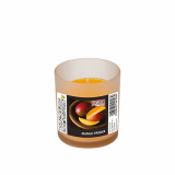 Flavour by GALA Duftkerze im Glas Ø 70 mm · 77 mm pfirsich - Mango-Papaya Indro