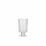 24 x  20 Stiel-Gläser für Schnaps, PS 4 cl Ø 3,8 cm · 6,3 cm glasklar einteilig