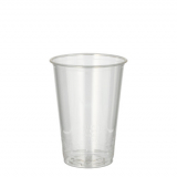 30 x  100 Kaltgetränkebecher, PLA pure 0,2 l Ø 7,03 cm · 9,7 cm glasklar