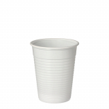 30 x  100 Trinkbecher, PS 0,18 l Ø 7,03 cm · 8,2 cm weiss