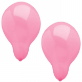 12 x  10 Luftballons Ø 25 cm rosa