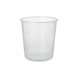 10 x  100 Verpackungsbecher, PP rund 500 ml Ø 10,1 cm · 10,3 cm transparent