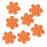 10 x  7 Deko-Accessoires Ø 34 mm orange Lillian