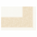 5 x  20 Mitteldecken, stoffähnlich, Vlies soft selection plus 80 cm x 80 cm champagner Casali