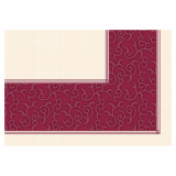 5 x  20 Mitteldecken, stoffähnlich, Vlies soft selection plus 80 cm x 80 cm bordeaux Casali