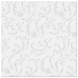 50 Servietten ROYAL Collection 1/4-Falz 40 cm x 40 cm weiss Damascato