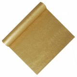 6 x  Tischläufer, stoffähnlich, Vlies soft selection 12 m x 40 cm gold