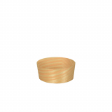 10 x  50 Fingerfood - Schalen, Holz pure rund Ø 5 cm · 2 cm