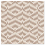 5 x  50 Servietten ROYAL Collection 1/4-Falz 40 cm x 40 cm braun Elegance