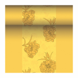 4 x  Tischläufer, stoffähnlich, PV-Tissue Mix ROYAL Collection 24 m x 40 cm gelb Thalia