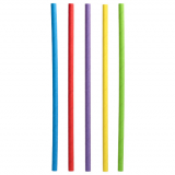 500 Shake-Halme Papier Ø 8 mm · 25 cm farbig sortiert