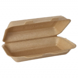 2 x  125 Allzweckboxen mit Klappdeckel, XPP 7 cm x 15,5 cm x 24 cm beige