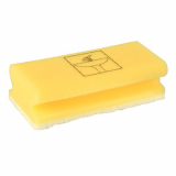 7 x  10 Schwämme eckig 4,5 cm x 15 cm x 7 cm gelb/weiss Bathroom , nicht kratzend