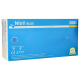 10 x  200 Medi-Inn® Handschuhe, Nitril puderfrei Blue blau Größe S