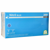10 x  200 Medi-Inn® Handschuhe, Nitril puderfrei Blue blau Größe XL